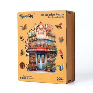 Holzpuzzle Erwachsene - Verspielter Florist