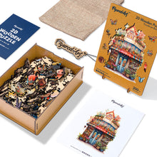 Laden Sie das Bild in den Galerie-Viewer, Holzpuzzle Erwachsene - Verspielter Florist