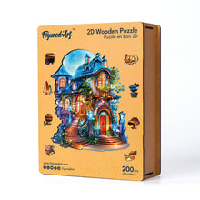 Laden Sie das Bild in den Galerie-Viewer, Holzpuzzle Erwachsene - Verzaubertes Haus