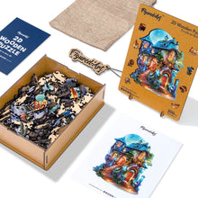 Laden Sie das Bild in den Galerie-Viewer, Holzpuzzle Erwachsene - Verzaubertes Haus