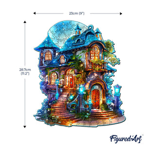 Holzpuzzle Erwachsene - Verzaubertes Haus