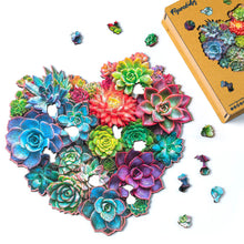 Laden Sie das Bild in den Galerie-Viewer, Holzpuzzle Erwachsene - Saftiges Herz