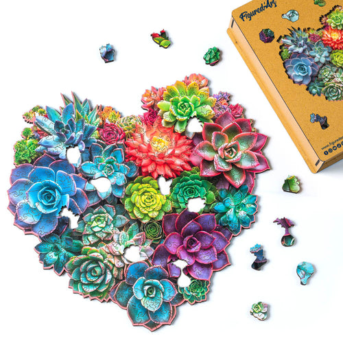 Holzpuzzle Erwachsene - Saftiges Herz