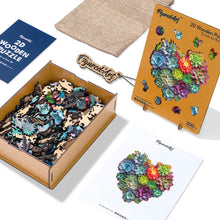 Laden Sie das Bild in den Galerie-Viewer, Holzpuzzle Erwachsene - Saftiges Herz