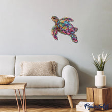Laden Sie das Bild in den Galerie-Viewer, Holzpuzzle Erwachsene - Meeresschildkröte
