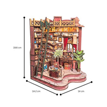 Laden Sie das Bild in den Galerie-Viewer, Miniaturhaus - Gewundene Gassen Bibliothek
