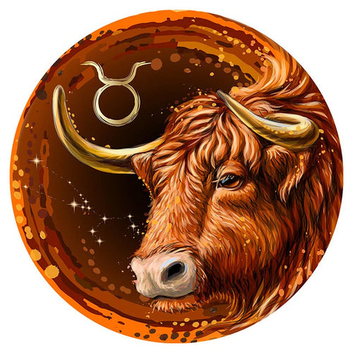 2D Holzpuzzle – Stier Bulle