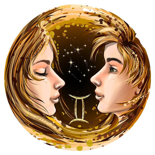 2D Holzpuzzle – Zwillinge Gemini