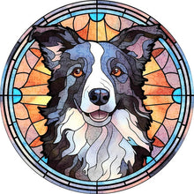 Laden Sie das Bild in den Galerie-Viewer, 2D Holzpuzzle – Border Collie