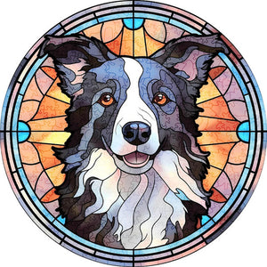 2D Holzpuzzle – Border Collie