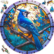 Laden Sie das Bild in den Galerie-Viewer, 2D Holzpuzzle – Blauhäher