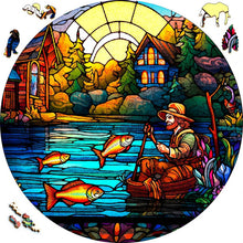 Laden Sie das Bild in den Galerie-Viewer, 2D Holzpuzzle – Dorffischer