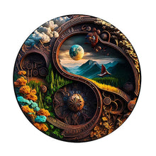 Laden Sie das Bild in den Galerie-Viewer, 2D Holzpuzzle – Landschaft