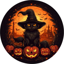 Laden Sie das Bild in den Galerie-Viewer, 2D Holzpuzzle – Zauberkatze