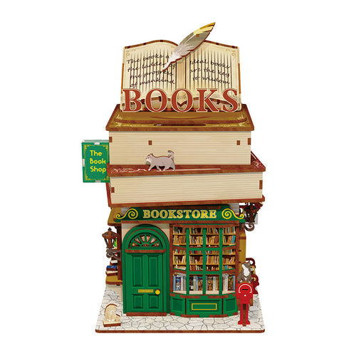Miniaturhaus - Zeitbuchhandlung