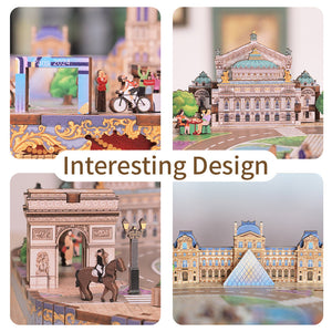 3D Puzzle - Romantisches Paris