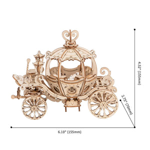 3D Puzzle - Kürbiskutsche
