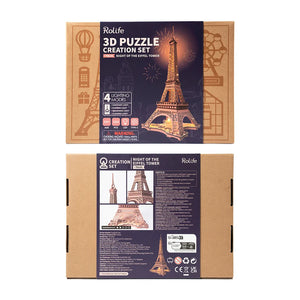 3D Puzzle - Nacht des Eiffelturms