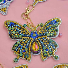 Laden Sie das Bild in den Galerie-Viewer, Charms Schmetterling Diamond Painting Set 5 Stück