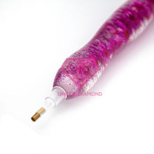 Laden Sie das Bild in den Galerie-Viewer, Premium-Stift Ergonomisch Diamond Painting Blumen Rosa 5 Varianten