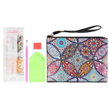 Laden Sie das Bild in den Galerie-Viewer, Tasche Handgelenk Diamond Painting mit Blumen