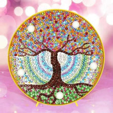 Laden Sie das Bild in den Galerie-Viewer, LED-Lampe Diamond Painting Baum