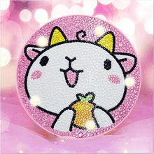 Laden Sie das Bild in den Galerie-Viewer, LED-Lampe Diamond Painting Einhorn