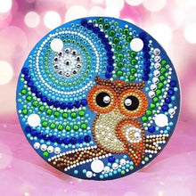 Laden Sie das Bild in den Galerie-Viewer, LED-Lampe Diamond Painting Eule