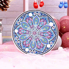 Laden Sie das Bild in den Galerie-Viewer, LED-Lampe Diamond Painting Blume Mandala