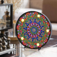 Laden Sie das Bild in den Galerie-Viewer, Licht LED Diamond Painting Mandala Grün
