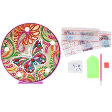 Laden Sie das Bild in den Galerie-Viewer, LED-Lampe Diamond Painting mit Schmetterling
