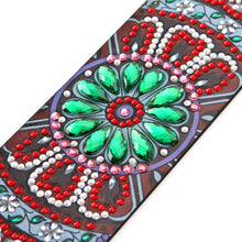 Laden Sie das Bild in den Galerie-Viewer, Lesezeichen Diamond Painting Blume mit Herz