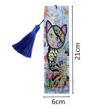Laden Sie das Bild in den Galerie-Viewer, Lesezeichen Diamond Painting Katze