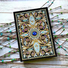 Laden Sie das Bild in den Galerie-Viewer, Notizbuch Diamond Painting Auge Blau