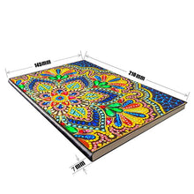 Laden Sie das Bild in den Galerie-Viewer, Notizbuch Diamond Painting Design Blume