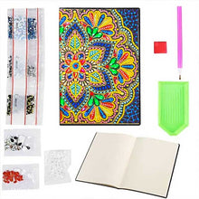 Laden Sie das Bild in den Galerie-Viewer, Notizbuch Diamond Painting Design Blume
