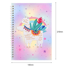Laden Sie das Bild in den Galerie-Viewer, Notizbuch Diamond Painting Cover Minder Lama