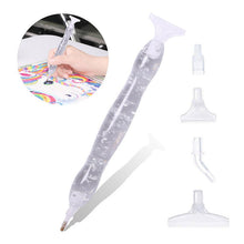 Laden Sie das Bild in den Galerie-Viewer, Premium-Stift Diamond Painting Ergonomisch Blatt Silber Zubehör