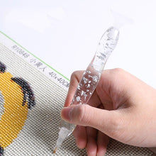 Laden Sie das Bild in den Galerie-Viewer, Premium-Stift Diamond Painting Ergonomisch Blatt Silber Zubehör