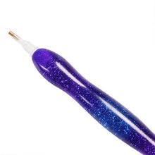 Laden Sie das Bild in den Galerie-Viewer, Premium-Stift Diamond Painting Ergonomisch Violett 5 Varianten