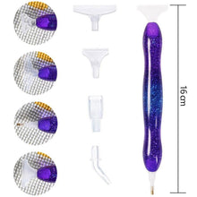 Laden Sie das Bild in den Galerie-Viewer, Premium-Stift Diamond Painting Ergonomisch Violett 5 Varianten