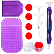 Laden Sie das Bild in den Galerie-Viewer, Premium-Stift Diamond Painting Ergonomisch Violett 5 Varianten