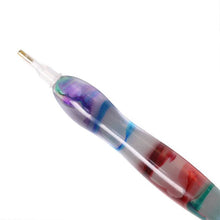 Laden Sie das Bild in den Galerie-Viewer, Premium-Stift Diamond Painting Ergonomisch Violett/Rot Zubehör