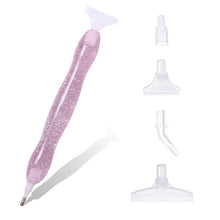 Laden Sie das Bild in den Galerie-Viewer, Premium-Stift Diamond Painting Ergonomisch Glitzer Rosa 5 Varianten