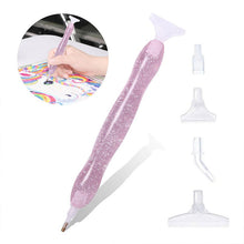Laden Sie das Bild in den Galerie-Viewer, Premium-Stift Diamond Painting Ergonomisch Glitzer Rosa 5 Varianten