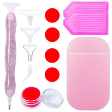 Laden Sie das Bild in den Galerie-Viewer, Premium-Stift Diamond Painting Ergonomisch Glitzer Rosa 5 Varianten