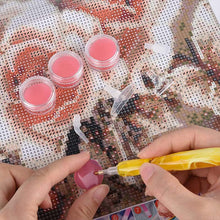Laden Sie das Bild in den Galerie-Viewer, Premium-Stift Diamond Painting Ergonomisch Welle Gelb