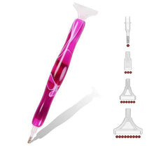 Laden Sie das Bild in den Galerie-Viewer, Premium-Stift Diamond Painting Wellen Violett 5 Varianten
