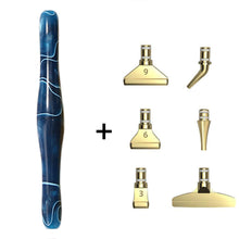 Laden Sie das Bild in den Galerie-Viewer, Premium-Stift Diamond Painting Ergonomisch Blau Dunkel 5 Varianten