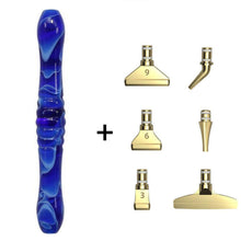 Laden Sie das Bild in den Galerie-Viewer, Premium-Stift Diamond Painting Blau Dunkel 5 Varianten